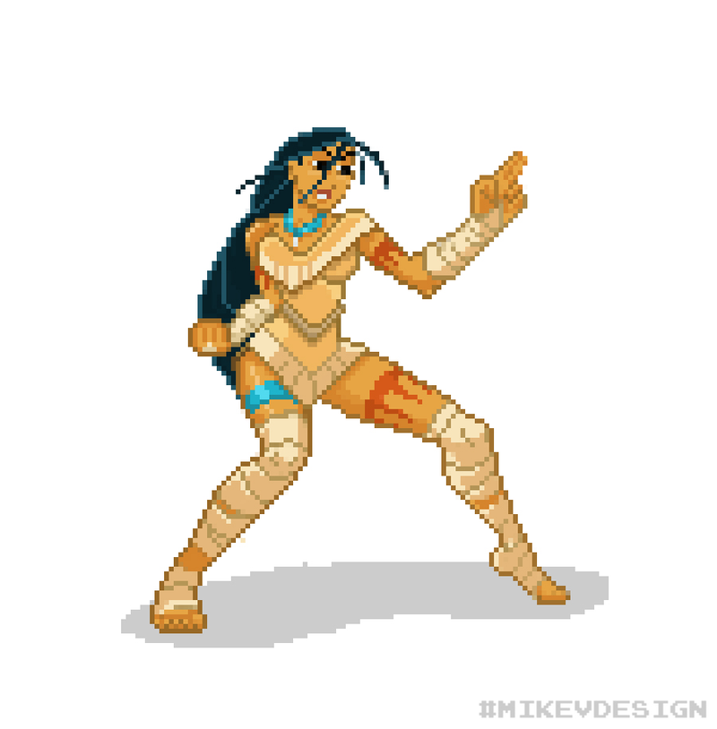 Illustration for article titled If Disney Princesses Were Old-School Street Fighter Characters...